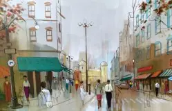 Coleção Paris - Encantadoras cenas parisienses que capturam a magia e o romantismo da Cidade Luz - Obras de Cláudio Caixeta